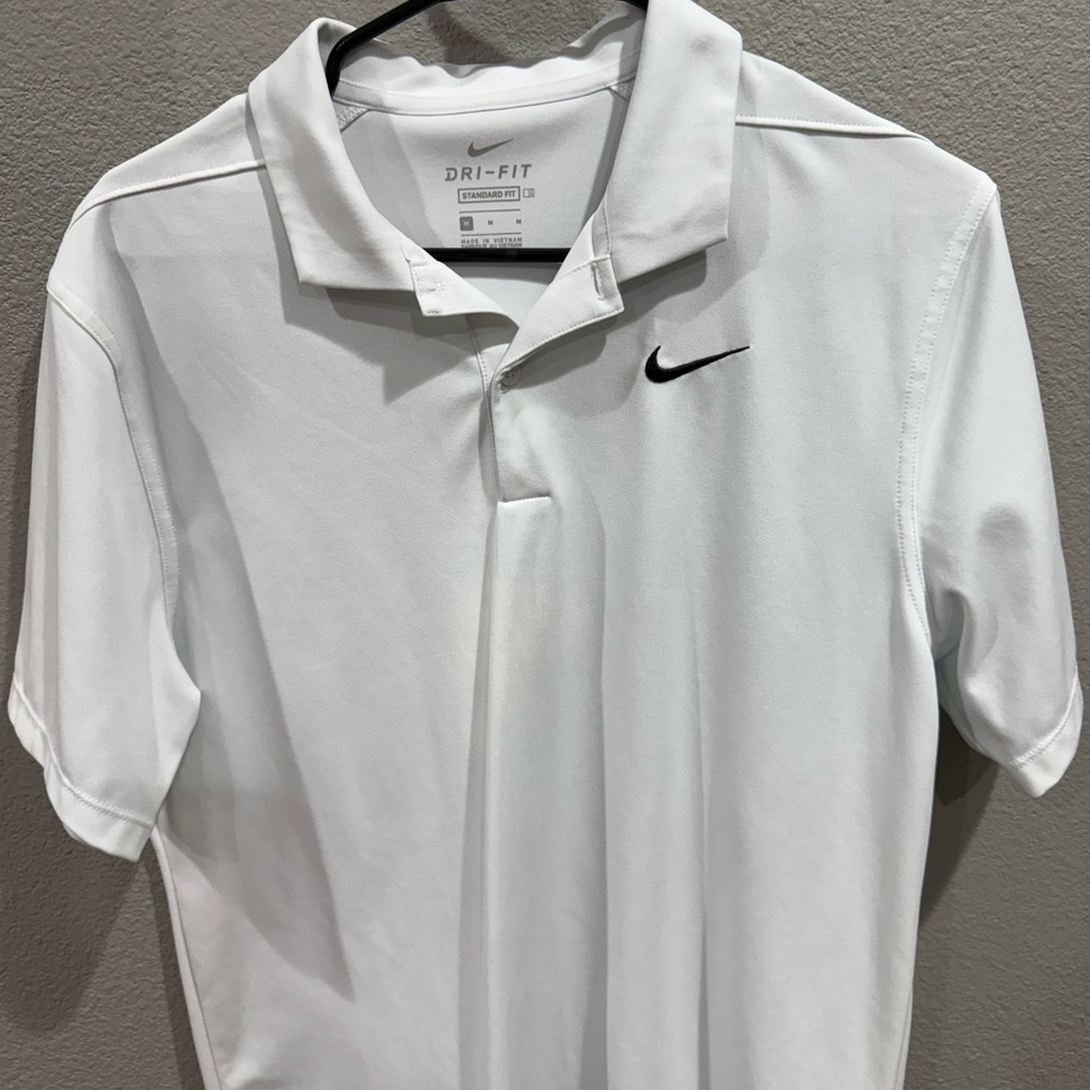 Nike Men's White Polo Shirt